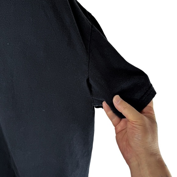 2PAC Men's Black Crew Neck T-Shirt w Graphic Logo/Photo of TUPAC Trust Nobody XL - Picture 5 of 5